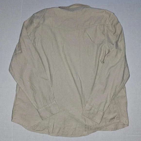 Lucky Brand Washed And Worn Style Soft Button Down Shirt - Picture 6 of 6